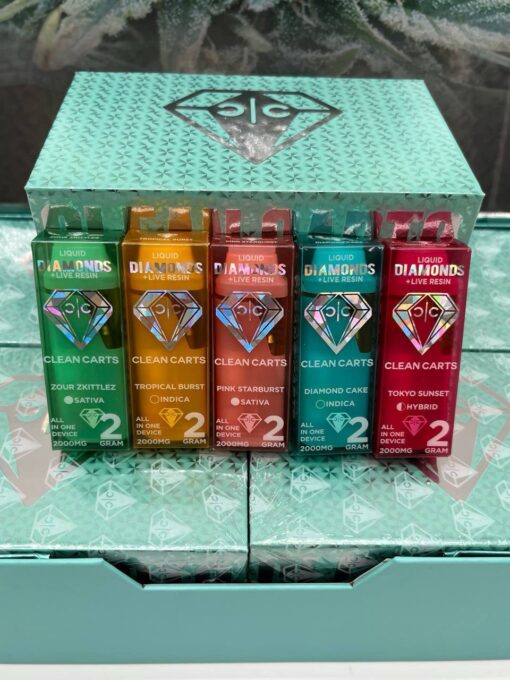 BUY Clean Carts 2g Tiffany Blue Edition online at Trappy Exotics Menu
