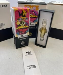 Order authentic West Coast Cure Disposable 1G CURE BAR vapes online at Trappy Exotics Menu. Rechargeable ceramic core, full-spectrum live resin, discrete express shipping.